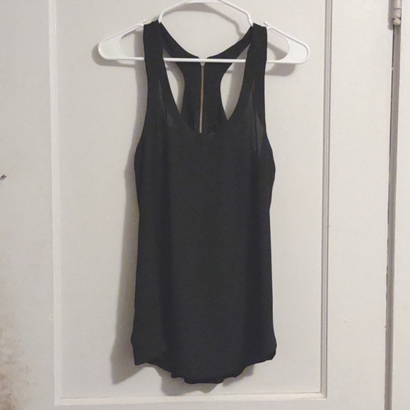 Express Tops - Black Sleeveless Blouse by Express size Small/Petite NEW WITH TAGS